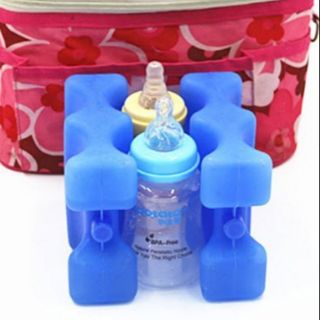 Combo 2 Thanh đá gel khô 2 sóng giữ lạnh trữ sữa mẹ, thực phẩm