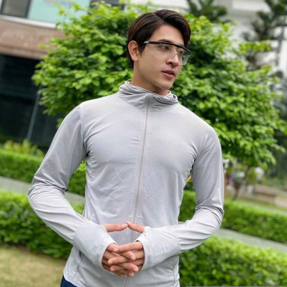 Áo chống nắng nam / Áo khoác chống nắng vải kim cương chống tia UV thoáng mát | BigBuy360 - bigbuy360.vn