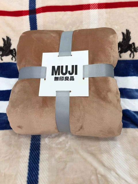 CHĂN NHUNG TUYẾT MUJI SIÊU MỀM MỊN