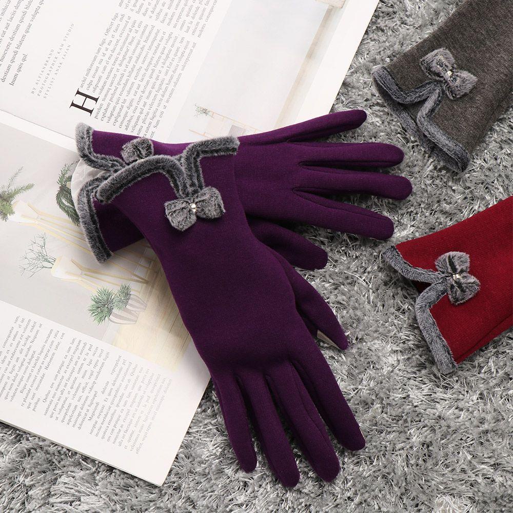 Găng Tay Trượt Tuyết Dày Dặn Ấm Áp Có Thể Dùng Màn Hình Cảm Ứng