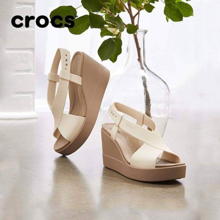 DÉP SANDAL BROOKLYN ĐẾ CAO 9cm, QUAI X CHO PHÁI ĐẸP, ET23