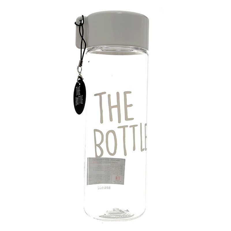 Bình Nước Nhựa Komax The Bottle Màu Đen/Trắng 550ML