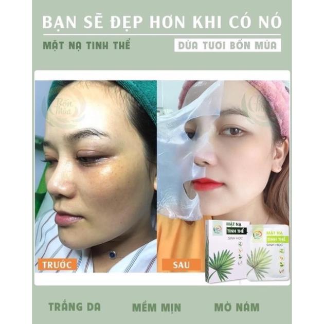 Mặt Nạ Tinh Thể Sinh Học Bốn Mùa   Giảm Kích Ứng, Dưỡng Ẩm Và Trẻ Hóa Làn Da.