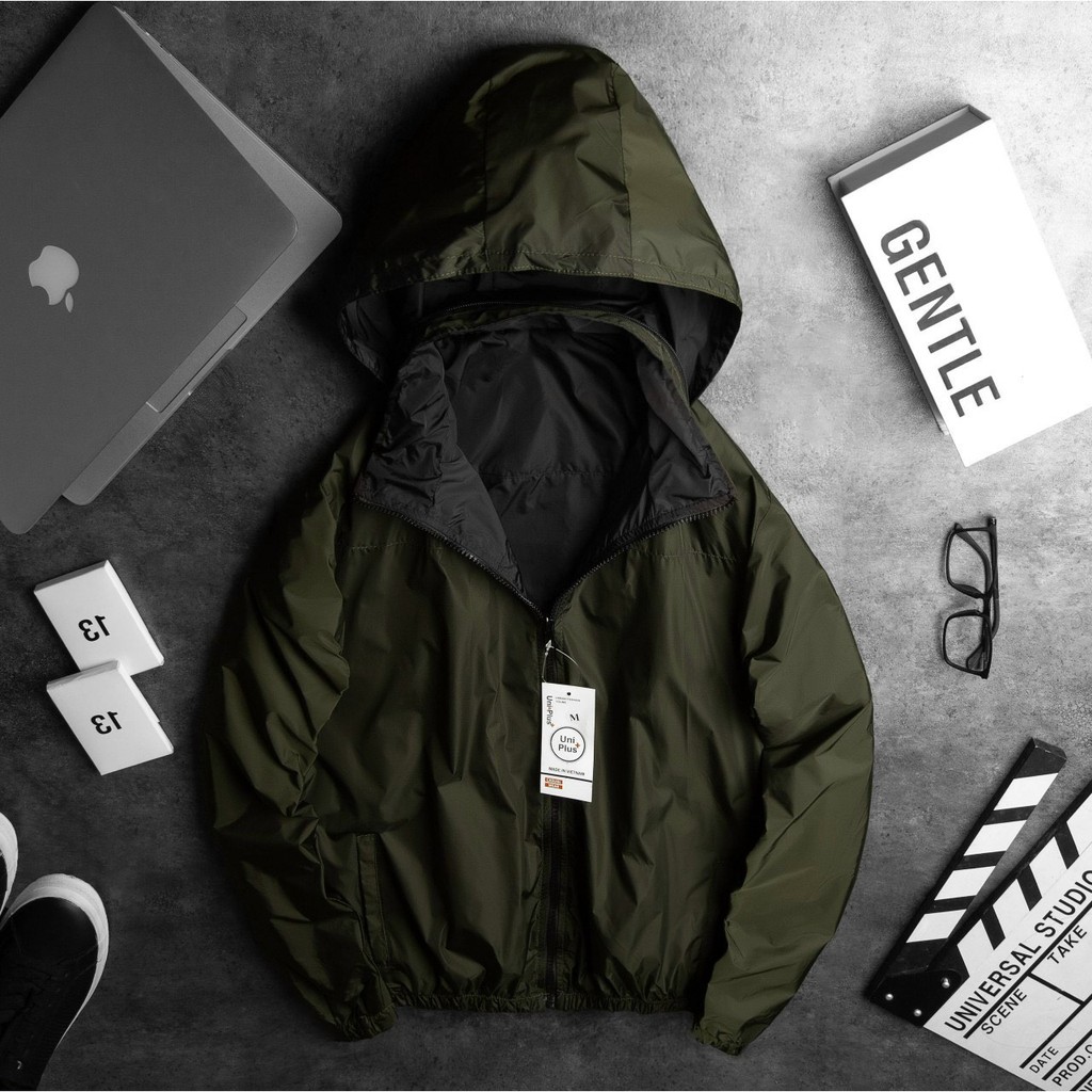 Áo khoác nam dù xịn chống nước cho nắng , chất vải dù 2 lớp  hàng cao cấo VNXk