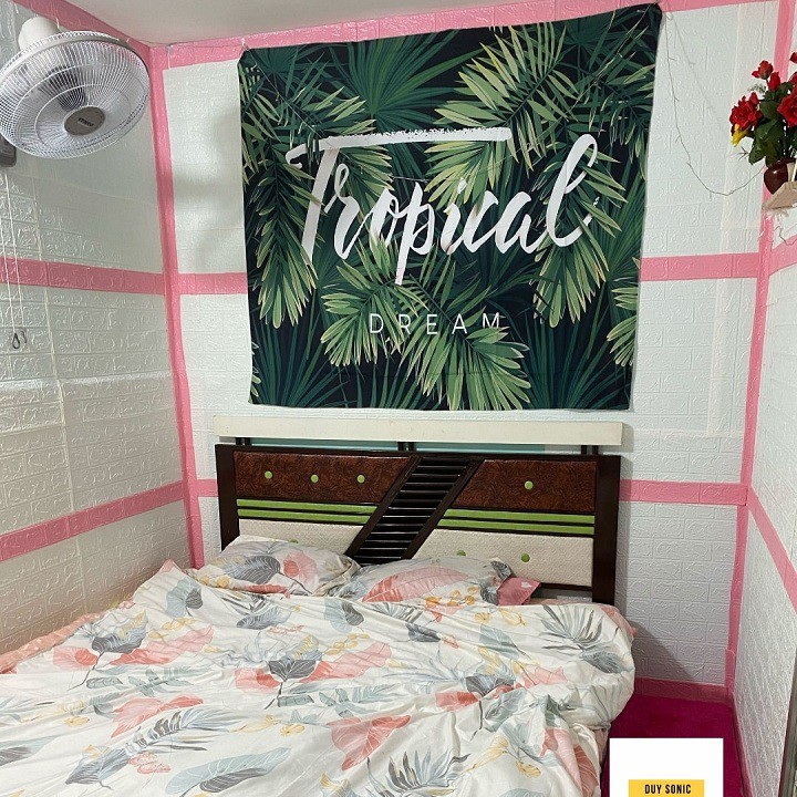 Thảm treo tường trang trí phòng ngủ ⚡[𝑻𝑨̣̆𝑵𝑮 𝑴𝑶́𝑪 𝑻𝑹𝑬𝑶]⚡ Tranh vải decor vintage cá tính