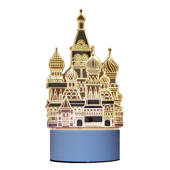 Đèn Ngủ 3d Họa Tiết Hoạt Hình Tiết Kiệm Năng Lượng Có Cổng USB