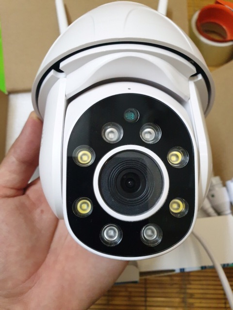 Camera ip yoosee ngoài trời xoay 360 độ ptz FHD 1080p chuẩn 2.0mpx, đèn led chiếu sáng bạn đêm có màu | WebRaoVat - webraovat.net.vn