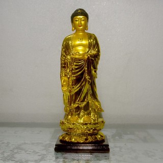 tượng Đức Phật A Di Đà đứng cao 21cm