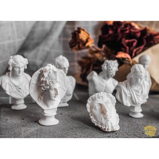 Set 10 Tượng Hy Lạp Vintage Mini