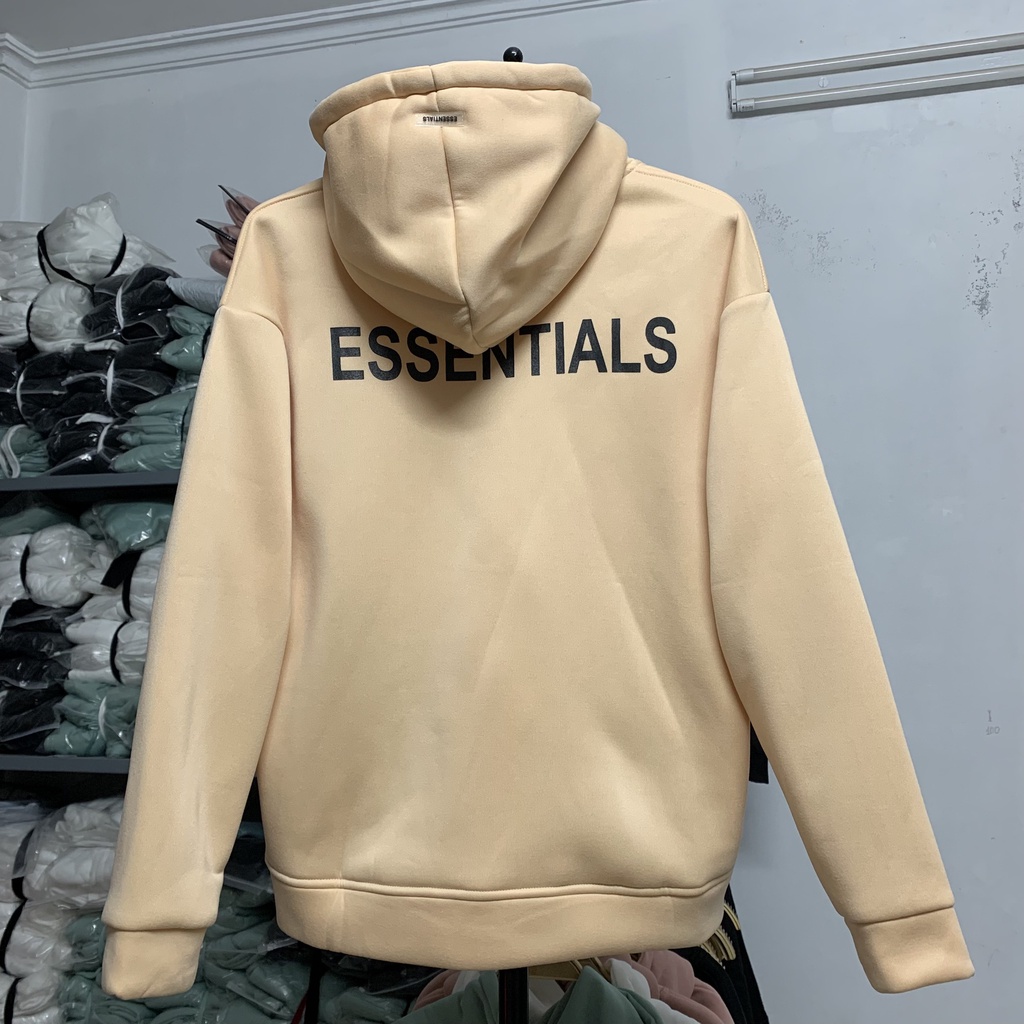 áo nỉ hoodie essentials cao cấp