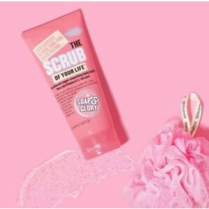 Tẩy da chết toàn thân Soap and Glory Flake Away / The Scrub Of Your Life Body Scrub Smoothing Body Buffer (200ml)