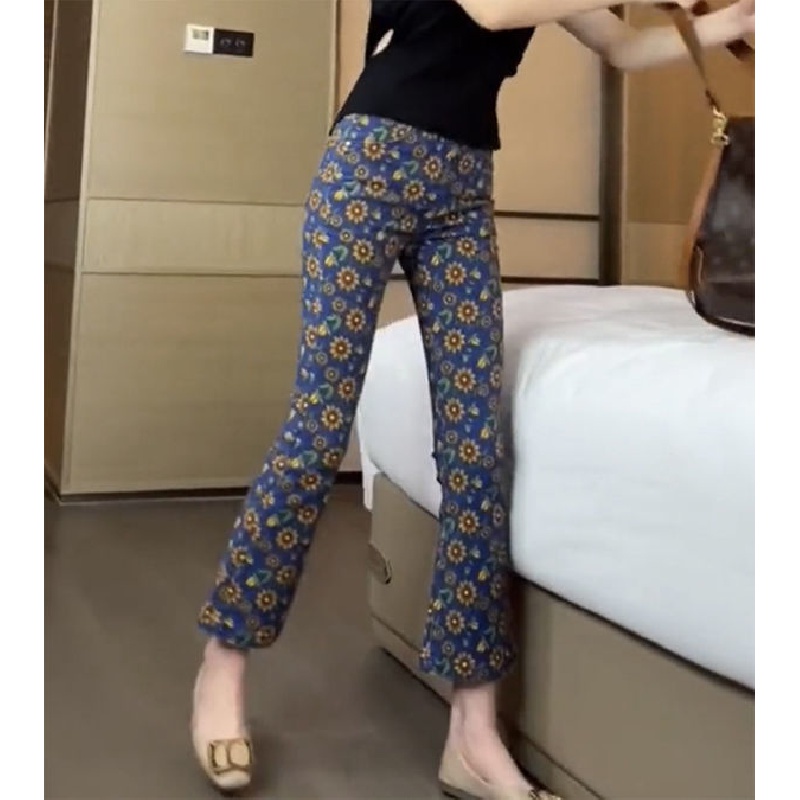 Quần Jeans Nữ Lưng Cao Dáng Ôm Thời Trang