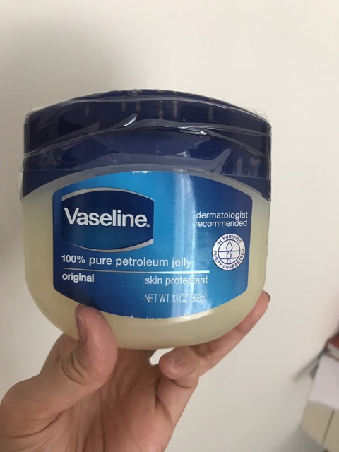 Sáp dưỡng ẩm Vaseline 100% Pure Petroleum Jelly Original (368g)