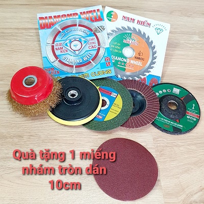 Bộ 7 Món Phụ Kiện Máy Cầm Tay Dùng Mài, Chà, Cắt, Đánh Bóng v.v...Đa Dụng Tiện Lợi Cho Nhu Cầu Chế Tạo Sửa Chữa