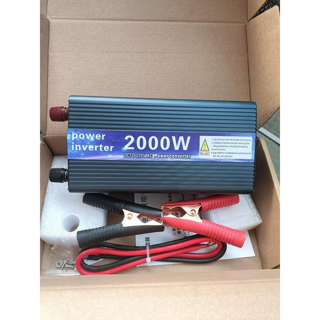 Bộ kích điện 12v lên 220v công suất 2000w