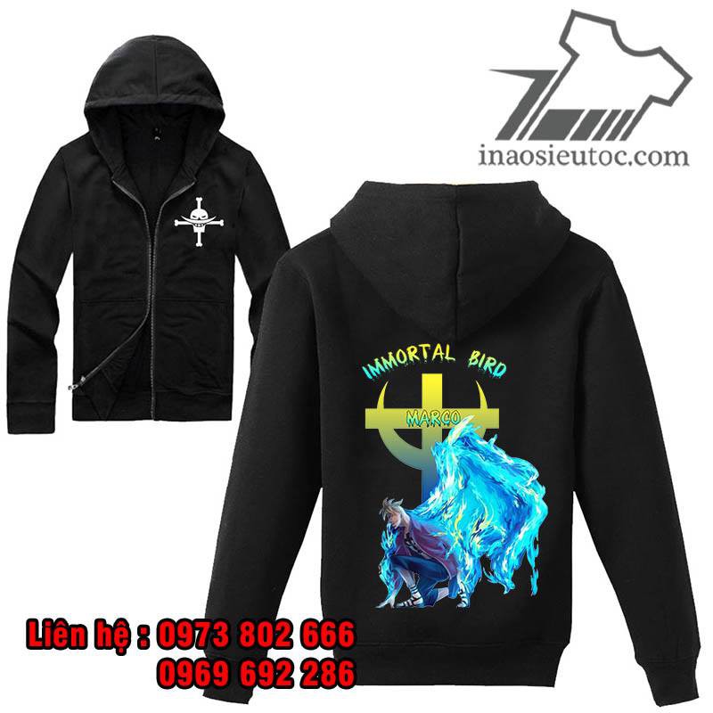 [SIÊU RẺ] Áo khoác One Piece  áo Marco đẹp giá rẻ chất lượng
