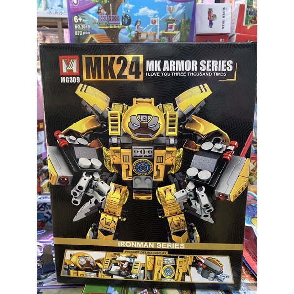 Lắp ráp xếp hình Avengers Iron Man Người Sắt loại mới nhất