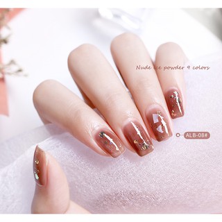 Sơn gel AS red - thạch nude ALB