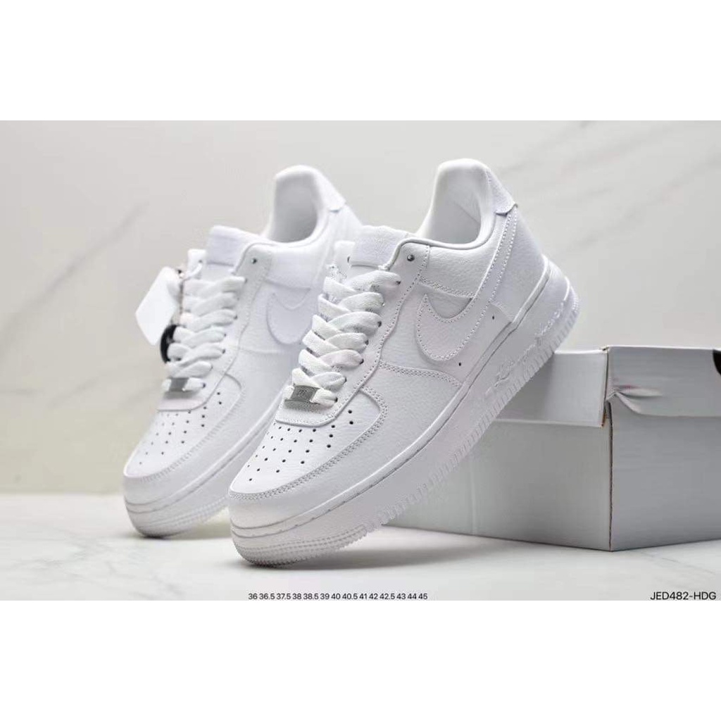 Giày_Nike Trắng , Giày_Nike Air Force 1 Trắng, Giày AF1 Trắng Cao Cấp Full Size Nam Nữ Hot Trend 2022 ( full Box+Bill)