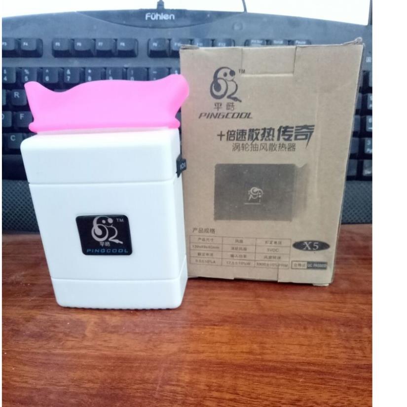 QUẠT HÚT GIÓ TẢN NHIỆT LAPTOP PINGCOOL -DC1470