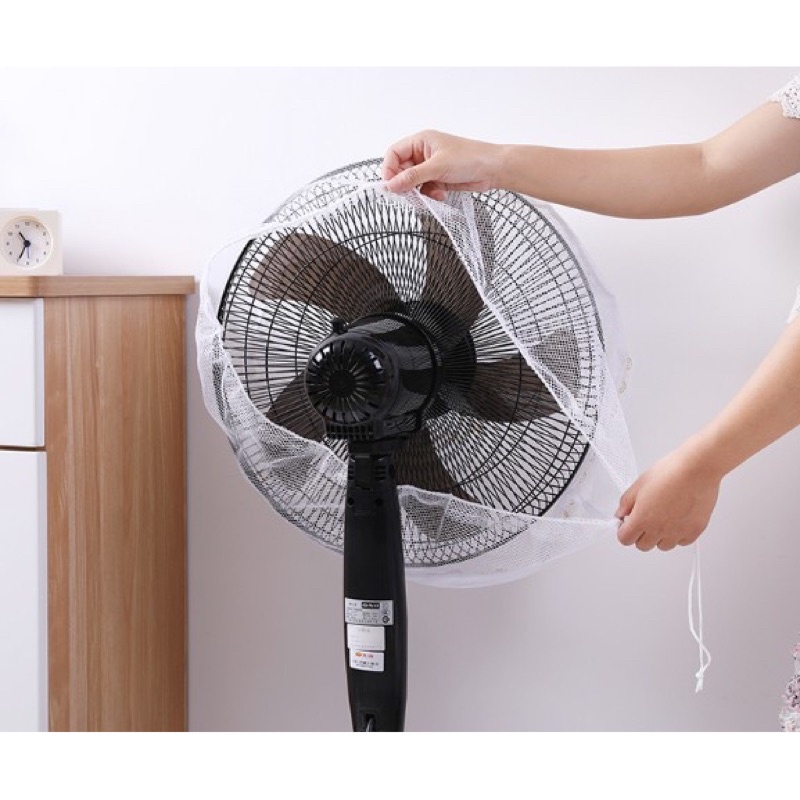 Lưới bọc quạt in hình cao cấp giữ an toàn cho bé