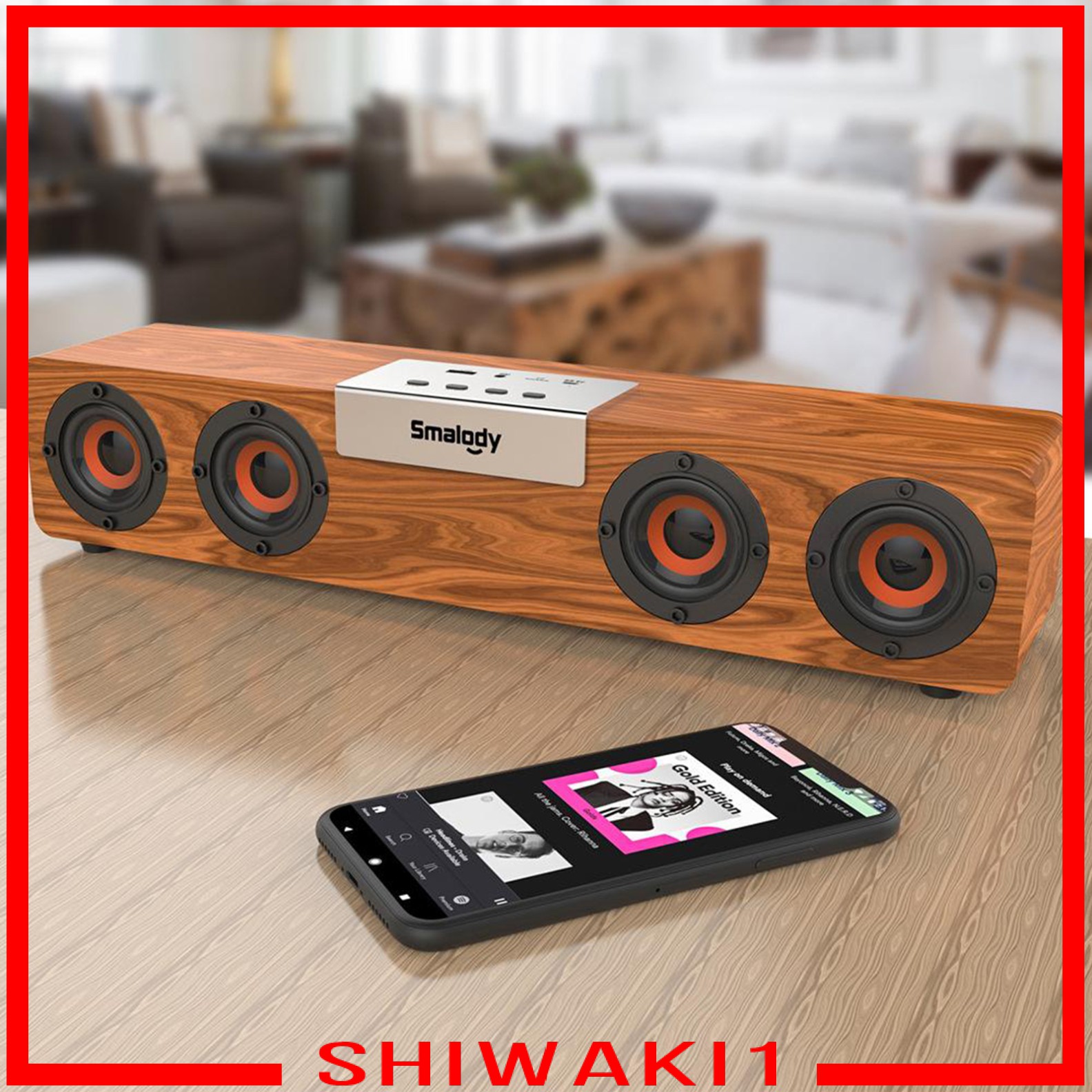 Loa Bluetooth Shiwaki1 Kết Nối Bluetooth Âm Thanh Sống Động Chất Lượng Cao