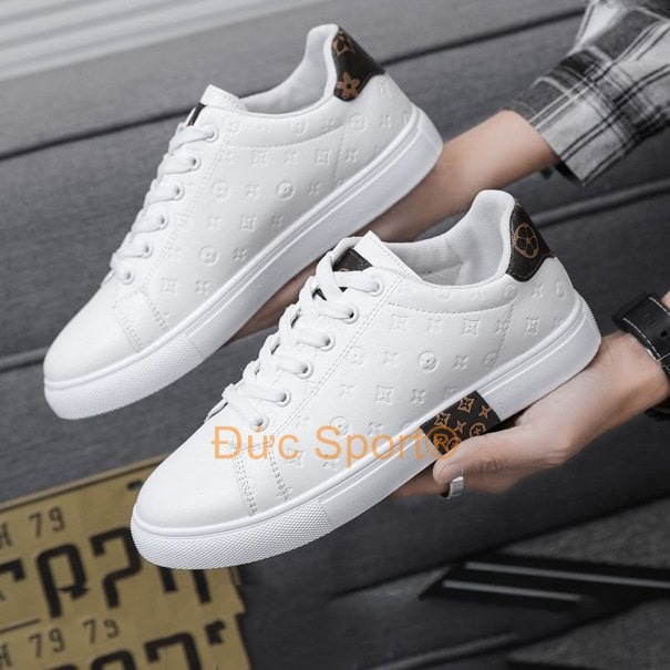 Giày Thể Thao Nam cao cấp Tập Gym Chạy Bộ Thể Dục Bảo Sneaker giày sneaker nam hàn quốc cổ thấp 2 màu đen trắng G246