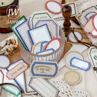 Bộ 45 Miếng Dán Trang Trí Sổ Tay Phong Cách Vintage