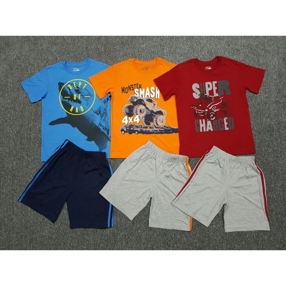 Bộ cotton bé trai Place (Ngô Kim 1017)