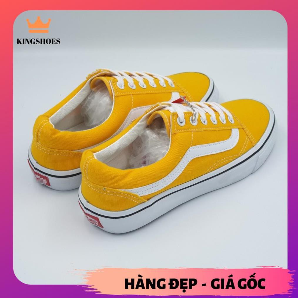 🎁[HÀNG ĐẸP] Giày vải nam màu vàng cá tính, đơn giản nhưng cực hot. Giày sneaker nam loại xịn.