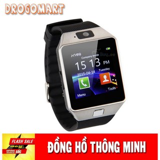 ( FREESHIP 99K ) Đồng hồ thông minh SmartWatch DZ-09 hỗ trợ sim nghe gọi chụp ảnh Bảo Hành 6 tháng