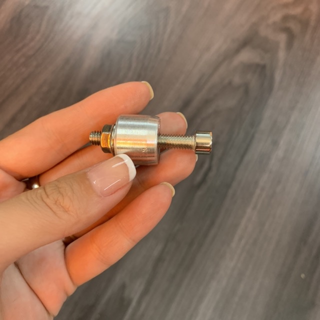 Cặp cục nhôm đóng giữ gù tay lái , gắn cho các loại xe