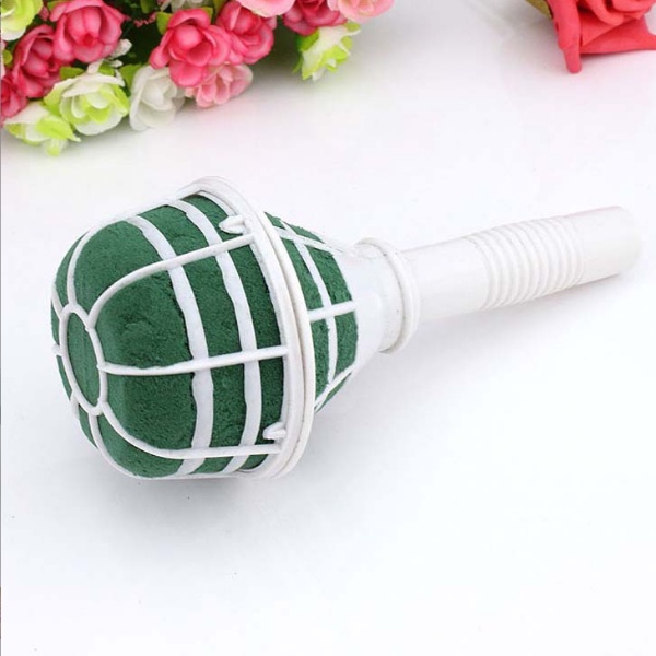 Tay Cầm Cắm Hoa Bó Tròn, Xốp Cắm Hoa Cưới Cô Dâu