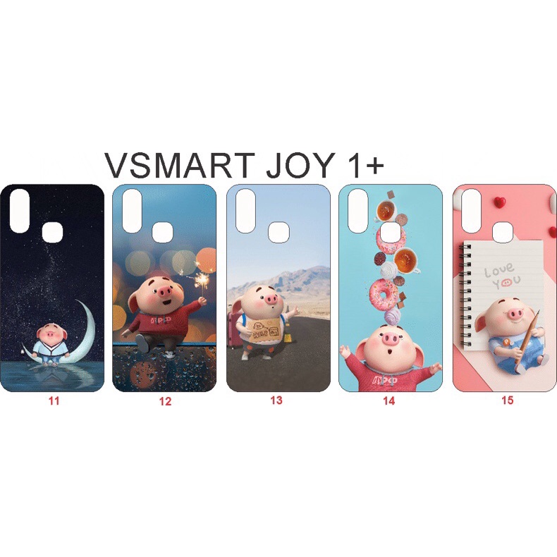 Ốp lưng hình vsmart joy 1+ (joy 1 plus) hình heo siêu đẹp (P2)