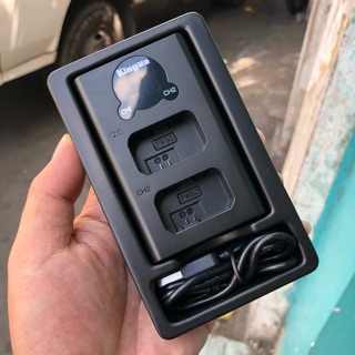 Mua Sạc Đôi Cổng USB Cho Pin Sony FW50 - Có LCD - Chính Hãng Kingma