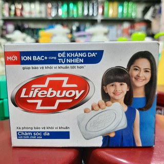 Xà Bông Cục Lifebuoy Chăm Sóc Da 90g