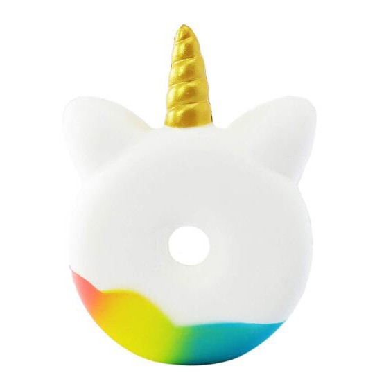 Đồ chơi Squishy hình bánh donut dễ thương vui nhộn