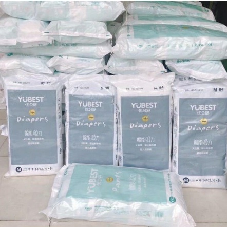 Bỉm dán/quần yubest gold S90/M84/L78/xl72/xxl66