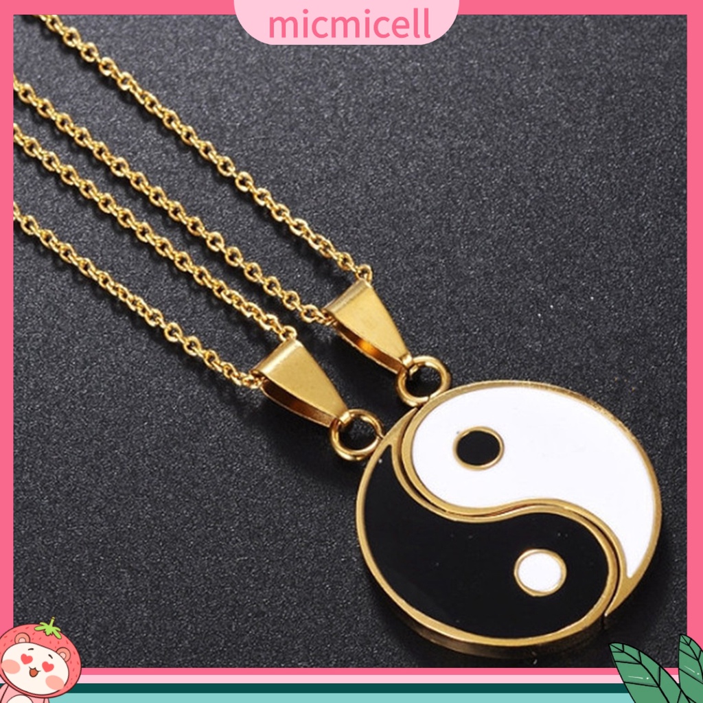Vòng cổ mặt hình bát quái nhiều màu sắc phong cách Trung Hoa cho nam