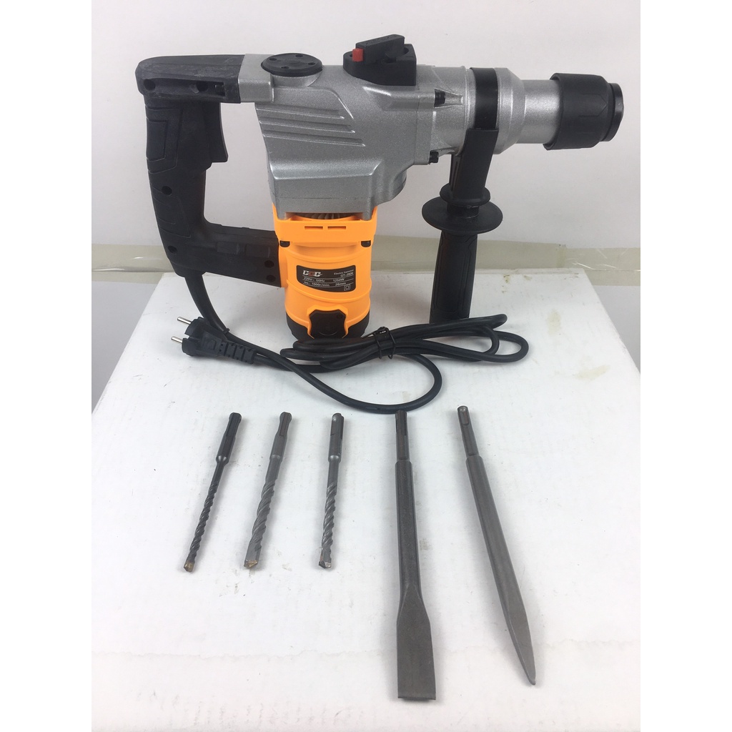 Máy khoan bê tông 2 chức năng GT2926-1250w chính hãng GGG lõi đồng 100%, tốc độ 1000v/p - Tặng Full phụ kiện