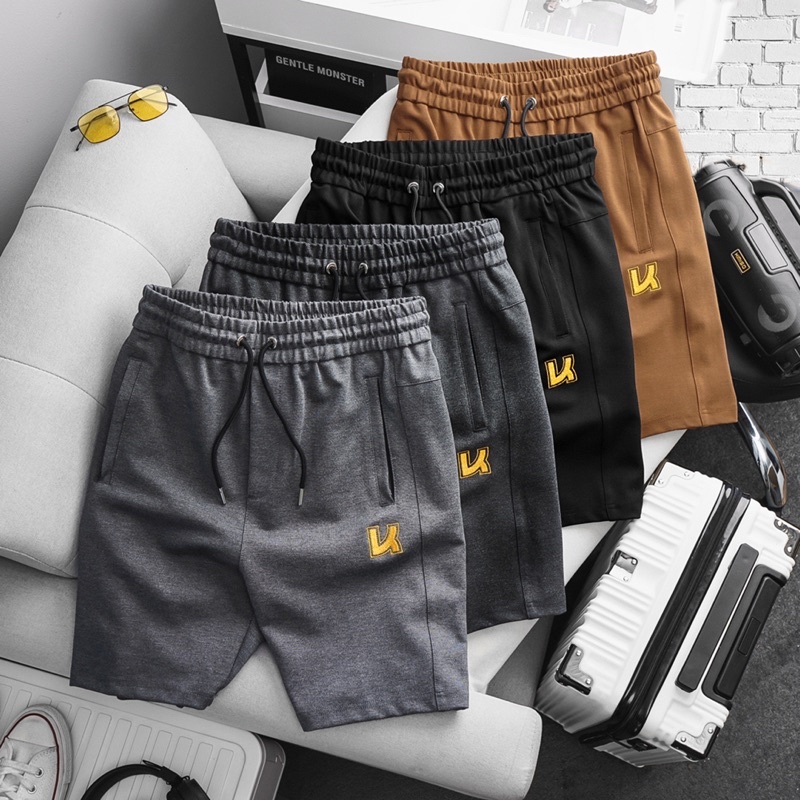 Quần short thun K co giãn vải dày Bigsize nam < 140kg
