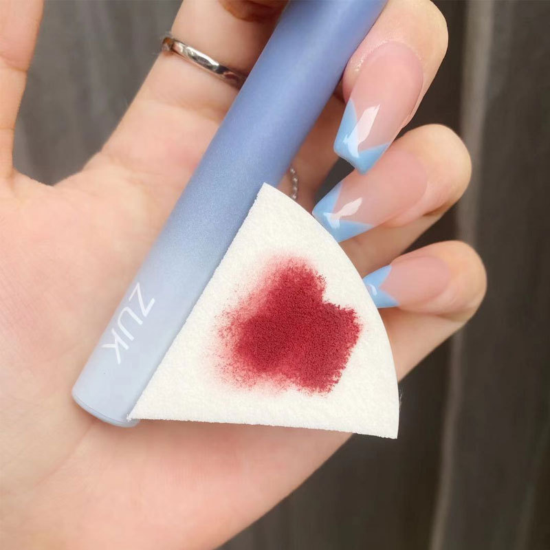 Son bóng ZUK ống nhỏ màu xanh lam gradient chất nhung lì dưỡng ẩm môi