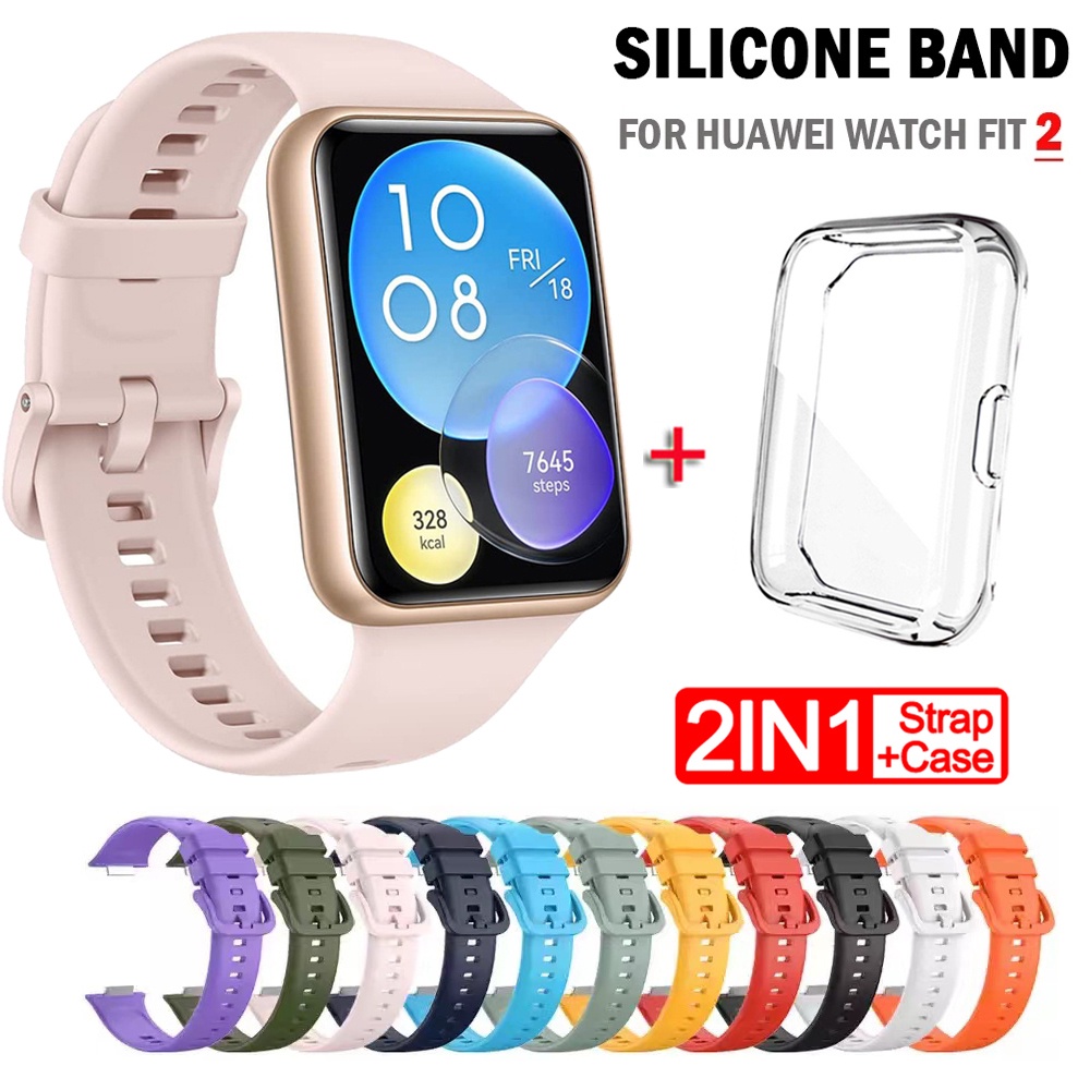 Dây Đeo Thay Thế Bằng Silicone Cho Đồng Hồ Huawei Watch Fit 2 Huawei Watch Fit2