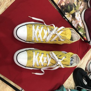 size39.5 Giày converse 2hand real (đã qua sử dụng) 😘FREESHIP😘Chính hãng giá rẻ