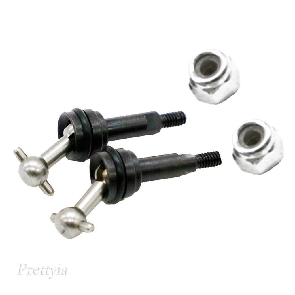 1 Cặp Trục Truyền Động Bằng Kim Loại Cho Xe Hơi Điều Khiển Từ Xa WLtoys K969 K989 P929 1 / 28