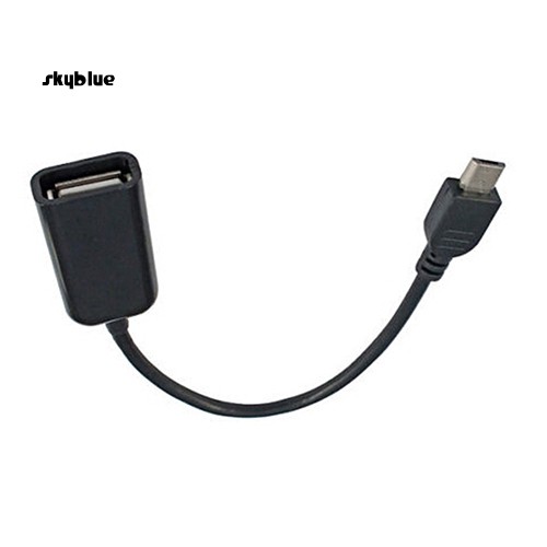 Dây cáp chuyển đổi Micro USB đầu đực sang USB 2.0 đầu cái OTG dành cho Samsung S3 S4