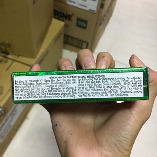 [CHÍNH HÃNG XUẤT MỸ] Dầu Gió Xanh  Mỹ Sing Con Ó 24ml