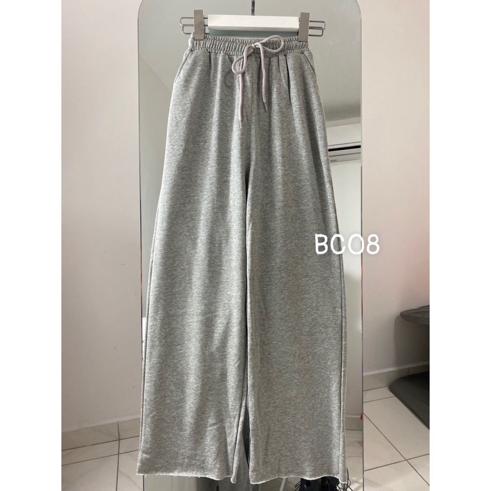 Quần Ống Suông Dáng Dài Hách Chân chất thun cotton ( From to) có size,4 màu
