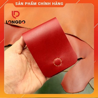 [BÁN SỈ] Ví Sen 3 - Ví Da Mini Nam - Cam Kết 100% Da Bò Thật Nhập Khẩu - Longdo Leather