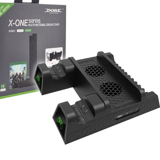 Tản nhiệt đa năng có khay đĩa và sạc cho máy Xbox One (S/ X) - Dobe 1840